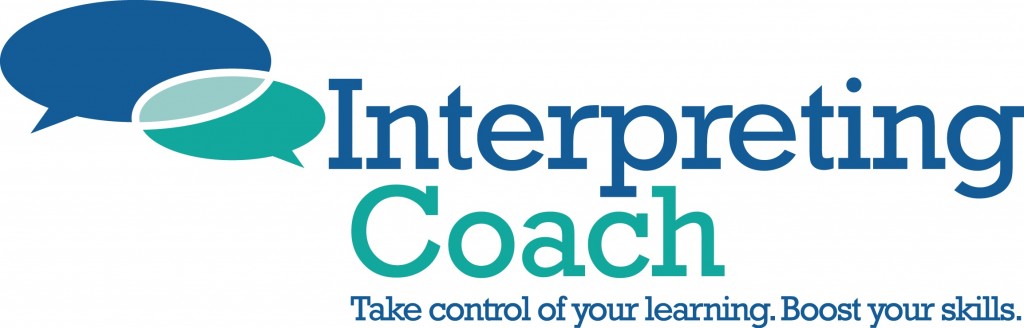 Interpreting Coach logo with strapline