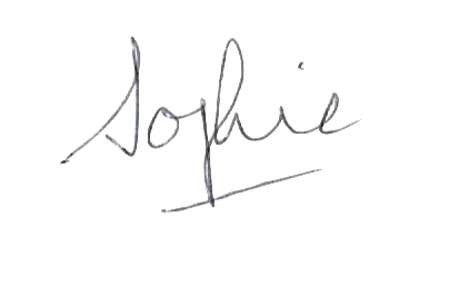 Sophie signature transparent